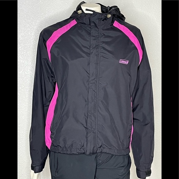 Coleman Hooded Zip Up Jacket Sz S/M - Picture 2 of 12